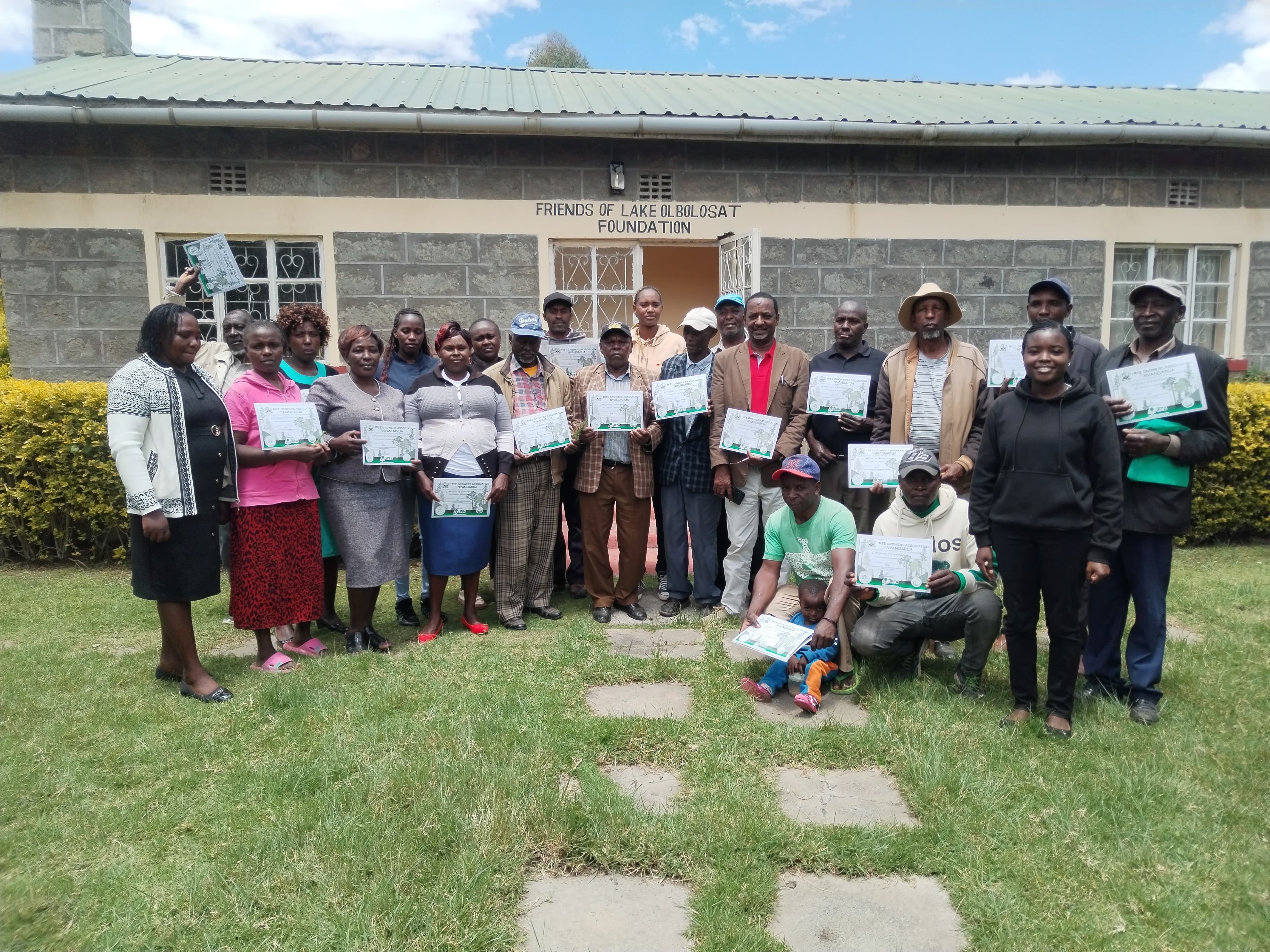 A conservation session with students